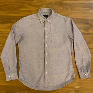 Bonobos Slim Fit Pink Oxford Button Down Shirt M